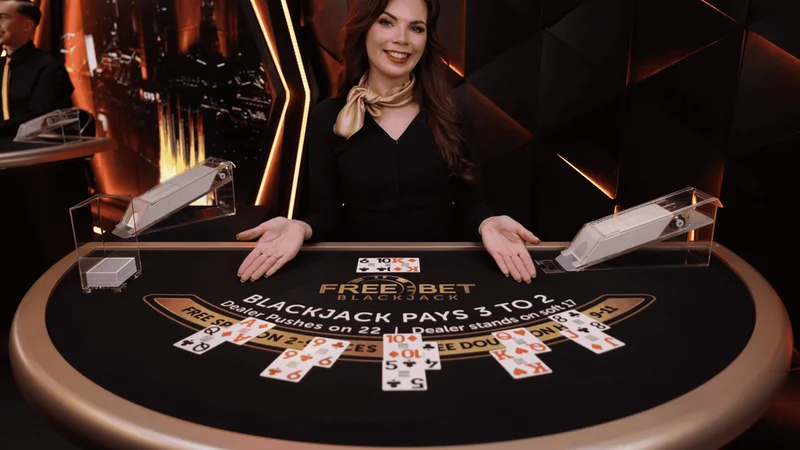 Evolution Gaming Live Speed Baccarat Table