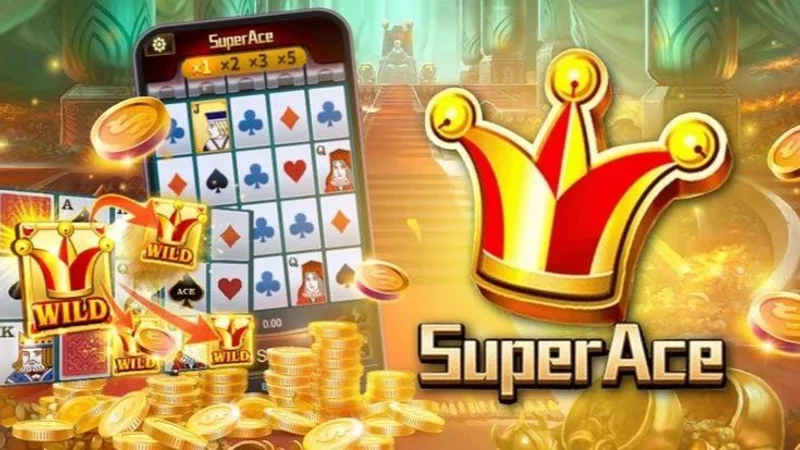 JILI Super Ace slot game card machine interface